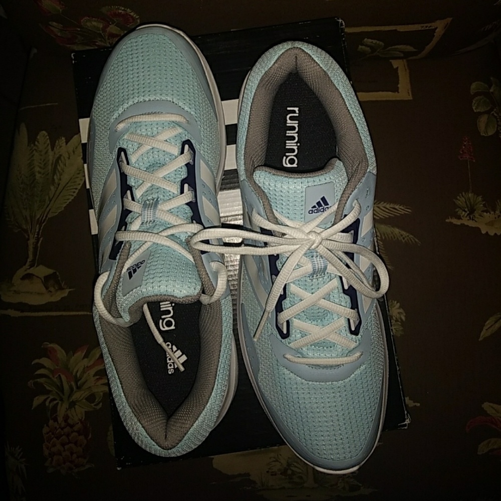 Light blue Adidas
